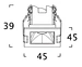 linear led downlight